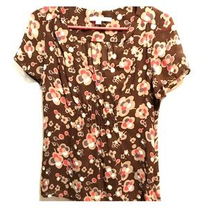 Boden Geometric Blouse